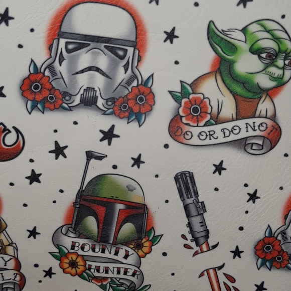 Loungefly StarWars Tattoo Tote Bag - Picture 2 of 6